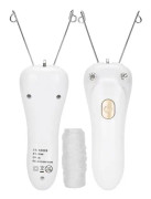 SURENHAP Ansiktsgängare Epilator Elektrisk Tråd Epilator USB Laddning bomullstråd Epilator skönhetsvax Guld