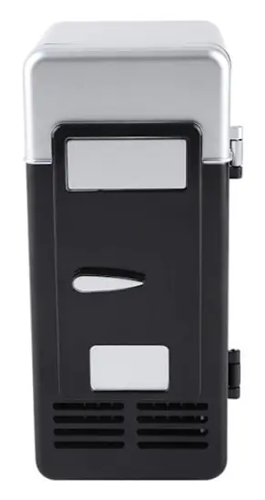Minifinker Portable Kylskåp USB Mini Kylskåp LED USB Kylskåp Drycker Burkar Hushållsapparater Kylskåp