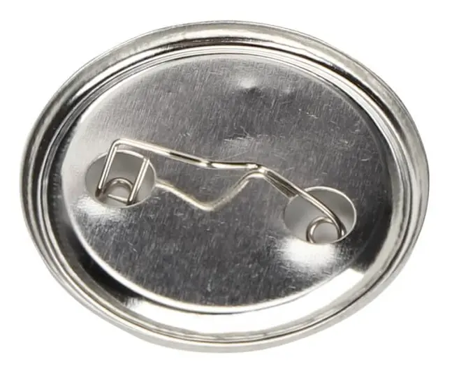 minifinker 100 st Blank Pin Button 44mm Rund Badge DIY Gift