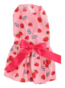 Chic Husdjursklädsel, Kjolformade Kläder, Rosettillbehör Förbättrar Ditt Husdjurs Sommarstil, Bekväm Ärmlös Klänning, Elegant Hundklädsel för Fest