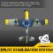 F4u Corsair Remote Control Aircraft2.4g 4ch Wingspan Remote Control Flygplan Epp Foam 400mm Flygplan Fighter 761-8 modellpresenter