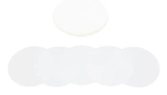 minifinker Clear Badge Film minifinker Badge Protector Film 100st DIY Badge Film Pack 37mm/1.5inch