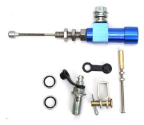 12,7 mm kolv motorcykel hydraulisk koppling Master Cylinder Rod Broms Pump M10x1,25 mm CNC Aluminium För Motocross Dir Bike Motos