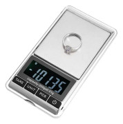Mini bärbar ficka elektronisk digital smyckesprecisionsskala med digital display(200*0.01g)