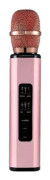 K6 Bärbar Inre Magnetisk Dubbel Högtalare Bluetooth Telefon Dator Mikrofon (Rosa)