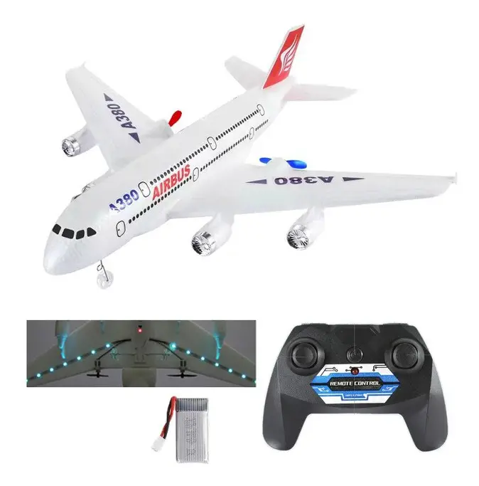 Airbus A380 RC Flygplan Boeing 747 RC Plane Remote Control Aircraft 2.4G Fixed Wing Plane Model RC Plane Leksaker för barn Pojkar
