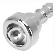 Trumpet Munstycke Professionell Ersättning för Nybörjare 5C Musikinstrument Tillbehör Silver
