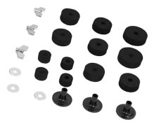 minifinker Cymbal Replacement 21st Cymbal Replacement Filt Hi-Hat Clutch DIY Washer ärmar