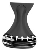 minifinker 6-strängad gitarr Stjärtstycke 6-strängad gitarr Stjärtstycke Bridge Legering Instrumenttillbehör Gitarrinstrument Svart