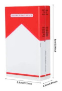 Minifinker Electronic Gramme Pocket High Precision Smycken Vikt Digital Våg 200g - 0,01