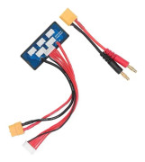 minifinker 2S 3S XT60 Banana Balanced Battery Charger Adapter