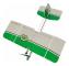 300 mm Wingspan PP Foam Fjärrkontroll Flygplan DIY Micro Indoor Slow Flyer Fjärrkontroll Fixed Wing Flygplan Glider KIT för nybörjare