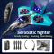 Barn RC Plane V17 Fjärrkontroll Flygplan 2.4G RC Fighter Hobby Plane Segelflygplan Flygplan EPP Foam Leksaker Barn Pojkar Present