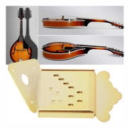 Minifinker Mandolinkabel Pull Board Böjtyp Utsökt stål musikinstrumenttillbehör (Qb10 Golden Utan