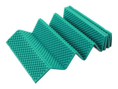 minifinker Foam Egg Crate Kudde Vikbar Tjock Foam Sovmatta, Dubbel Sport Crate Mörkgrön