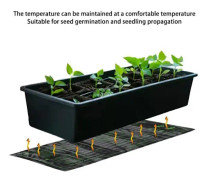 Värmematta för plantor VVIKIZY - 30W 6 hastigheter Justerbar temperatur - Växthusträdgårdskudde