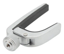 minifinker Capo Ukulele Tonjusteringsverktyg Metal Spring Capo för Guitar Music Parts Silver