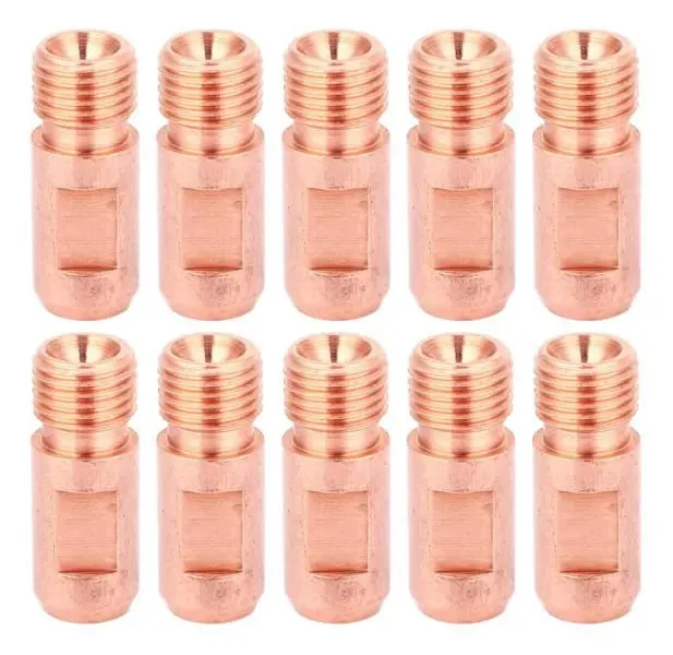 Minifinker 10 st svetsbrännare munstyckesspetsar Nedsänkt bågsvetsmaskin M14x1,5 4,0 mm - 5,0 mm (4,0 mm)