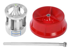 Däckbalanserare - Minifinker - Enkel - Silver - Aluminium - 16*29,3*58 cm