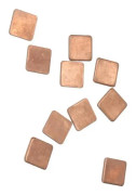 100 st kylfläns 401 w-mk gradfri värmeledningsförmåga för dator GPU CPU (15x15x1,5 mm) minifinker xy2745