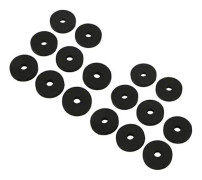 minifinker cymbalfiltar 20st/set cymbalersättningstillbehör cymbalärmar i musik för