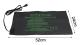Växtvärmematta PVC Varm Hydroponisk Värmeplatta 24x52CM EU-kontakt 220V