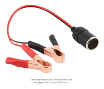 minifinker Cigarettändare Socket Clip Hona Socket Adapter för bil cigarettändare, Auto Fläkt Clamp Kabel