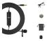 SYNCO S8 Lavalier Live Wired Mikrofon, Spec: Svart