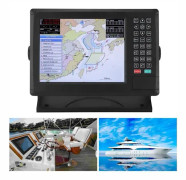 Marine Navigator Marine GPS Kartplotter Ship Navigation 10,4 tums LCD-skärm Vattentät med Auto Tools - ACC