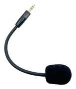 Ersättningsmikrofon för spel 3,5 mm mikrofonbom för Kingston- Hyper X Cloud Orbit S spelheadsettillbehör