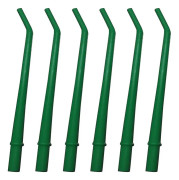 25 st disponibel dental kirurgisk aspirator sugr?r Dental saliv ejektor dentala material (gr?n)