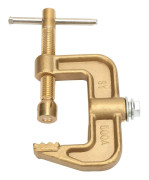 Klassisk G-form Mässing Ground Welding Earth Clamp för svetsmaskin