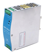 Switching Power Supply DIN Rail Guide for Industrial PLC - 120W 24V