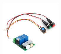Högkvalitativ likströmsmotor pumphastighetsregulator PWM-regulator - växlingsbrytare - 6V/9V/12V/24V 3A