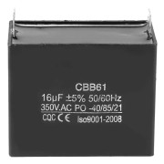Motorkondensator CBB61 16uF 350V AC Generator Startar Kör 50/60Hz