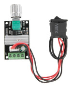 PWM DC-motorhastighetsregulator 6-28V 3A med switchfunktion