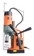Magnetisk borrpress, 1450W effekt, variabel hastighet på 800 RPM,6 Borrmaskiner 50mm1450W