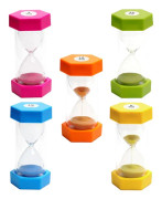 Sandtimer, Timglas för barn, Timglastimer, Timglasset, Färgade sandtimers, Visuell timer, Sandtimer för barn, Timglastimer, Assistent för tidshantering