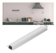 Väggmonterad biljetthållare i aluminiumlegering Meny Kvittohållare för kök Restaurang(30CM )