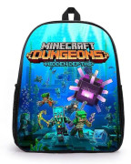 Minecraft Print Ryggsäck Stor kapacitet högkvalitativ ryggsäck