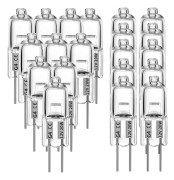 G4 halogenlampor 20W 12V - Varmvita - 20 Pack 20W 20W(20W,20pcs)