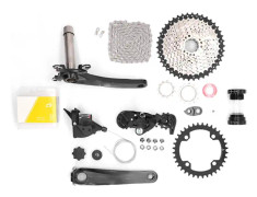 9-växlad gruppset 42T svänghjul cykelväxelsats vevarm växel bakre derailleursats 36T vevparti