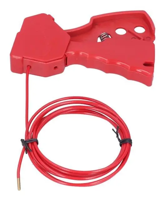 minifinker justerbart kabellås Nylon justerbart säkerhetskabellås, DIY-resistent fat
