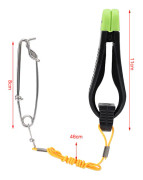 Power Grip Board Mast Release Snap Clip Clamp för Board Trolling Båt Havsfiske (#04)