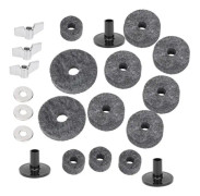 minifinker Trumma Filt Pads Kit 21st Trum Filt Pad Kit Trummuttrar Instrument för