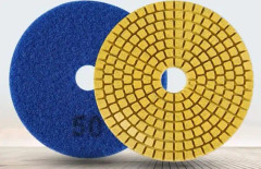 100 mm 4 våt diamantslipskiva polerskiva för marmorsten (granularitet 50) minifinker xy13455