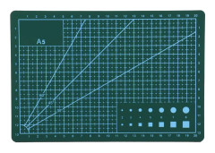 Slitstark grön PVC-skärmatta för handgjorda gör-det-själv-verktyg