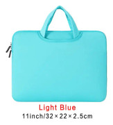 11 13 14 15 15,6 tums Laptopväska För Laptop MacBook ljusblå