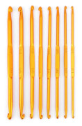 Golden Alumina virknål med dubbla ändar sticknålsset (8 st)