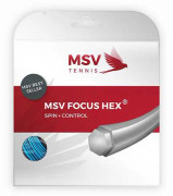 Msv Tennis Focus Hex 12 M Enkel Tennissträng 1.23 mm